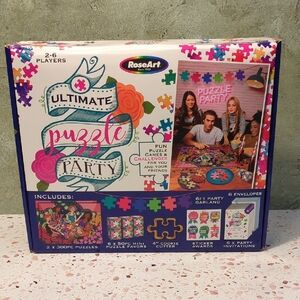 Rose Art | Ultimate Puzzle Party Boxed Set | Everything You Need